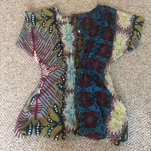 Anthropologie tunic dress SZ S NWT